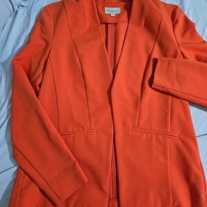 Target Collections Vibrant Orange Blazer